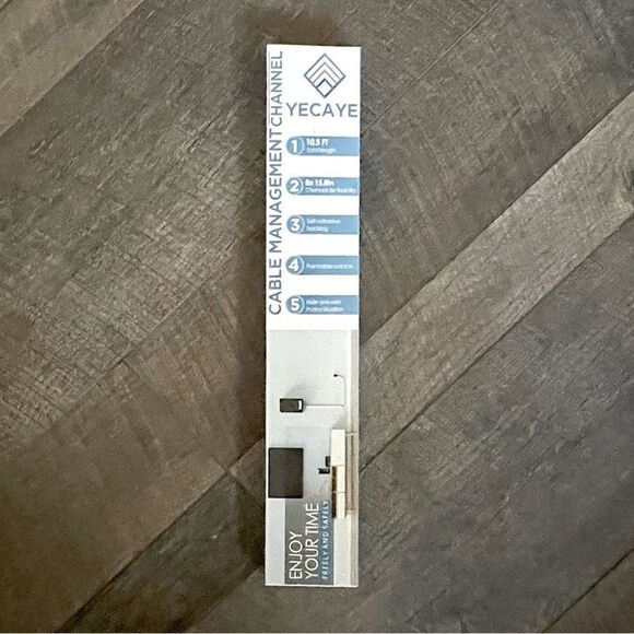 NWT! Yecaye Brand Cord Organizer/Cable Management System. 10.5 feet. - Picture 1 of 5